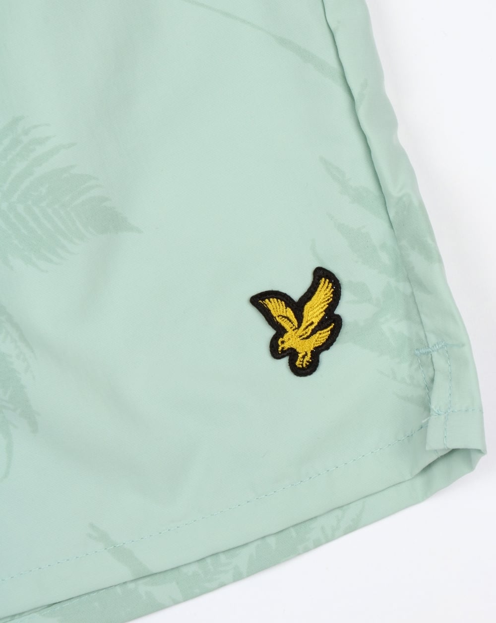 Lyle And Scott Fern Print Swim Shorts Powder Blue