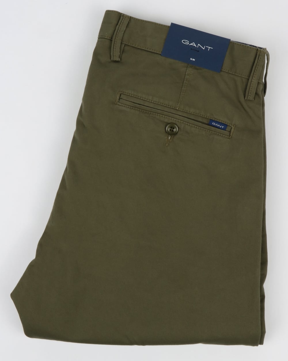 Gant Slim Twill Chino Kalamata Green