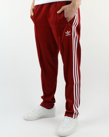 Adidas Originals Beckenbauer Track Pants Rust Red