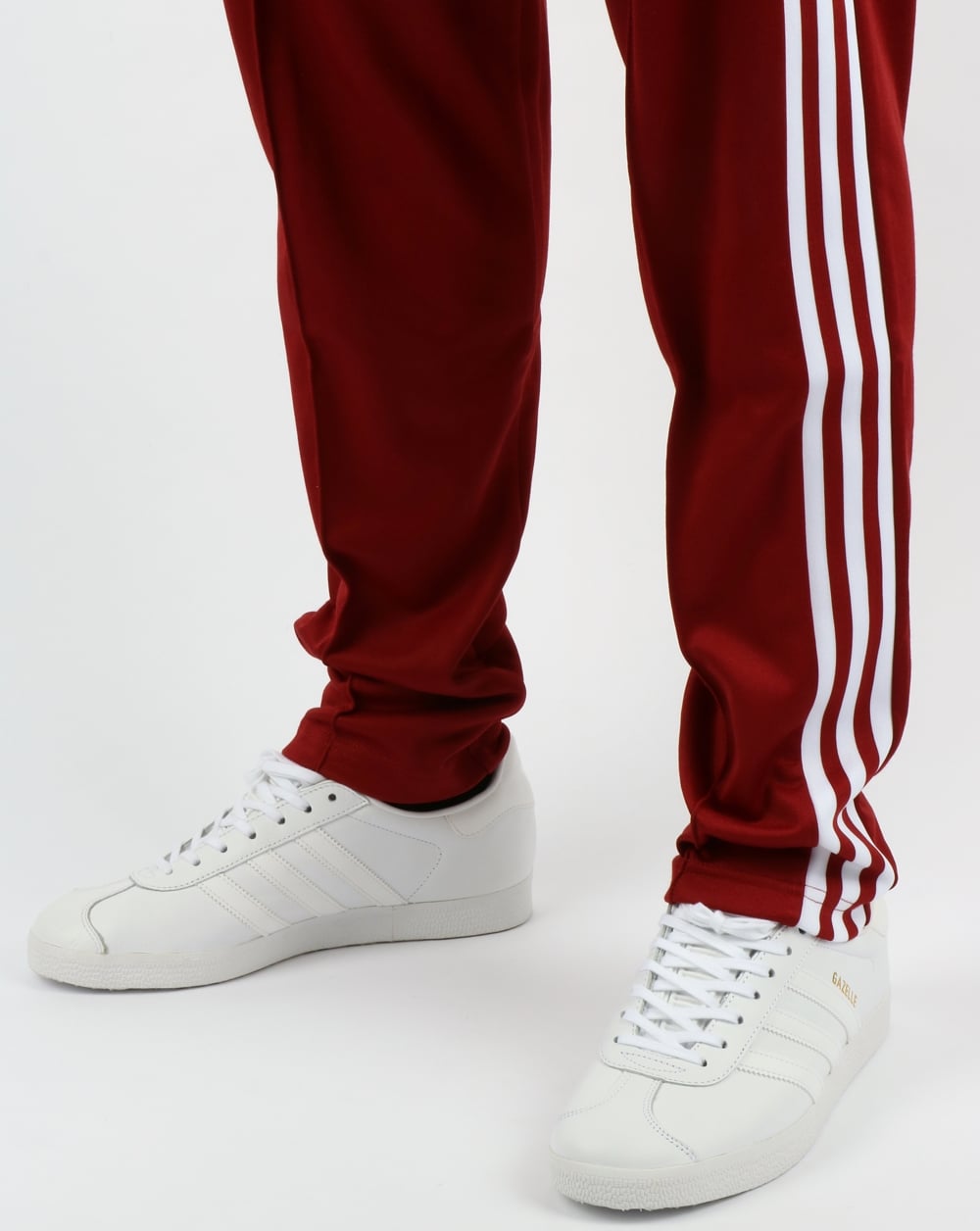 Adidas Originals Beckenbauer Track Pants Rust Red