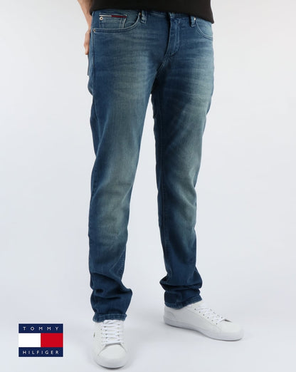 Tommy Hilfiger Scanton Slim Fit Jeans Berry Mid Blue Comfort