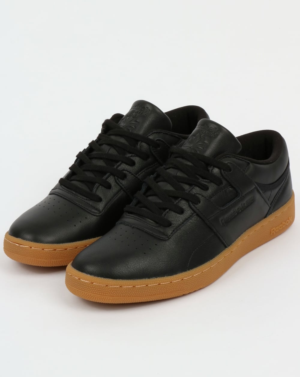 Reebok Club Workout Trainers Black/Gum