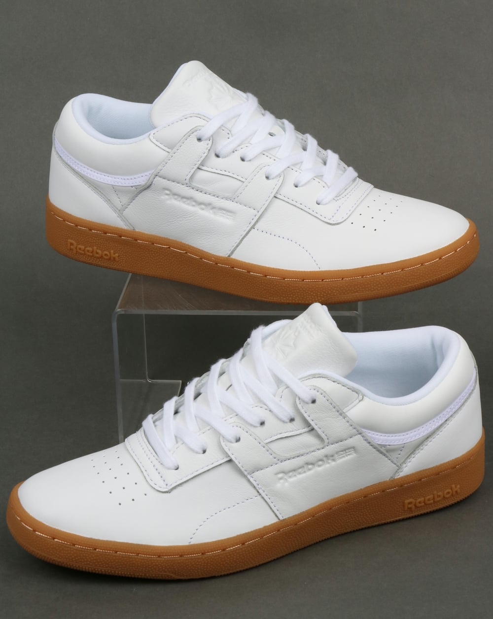 Reebok Club Workout Trainers White/Gum