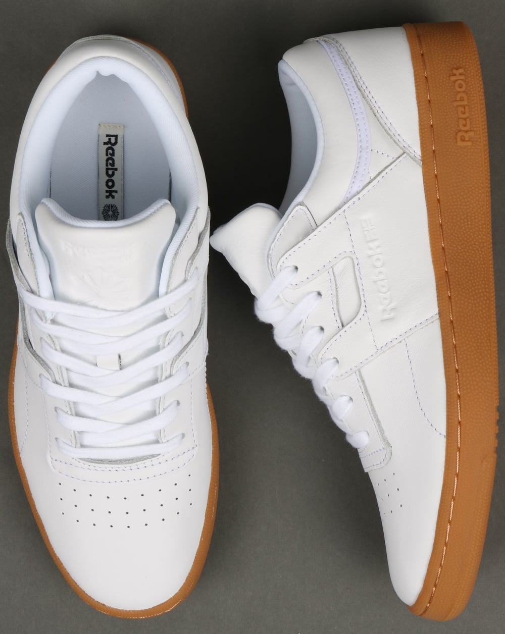 Reebok Club Workout Trainers White/Gum