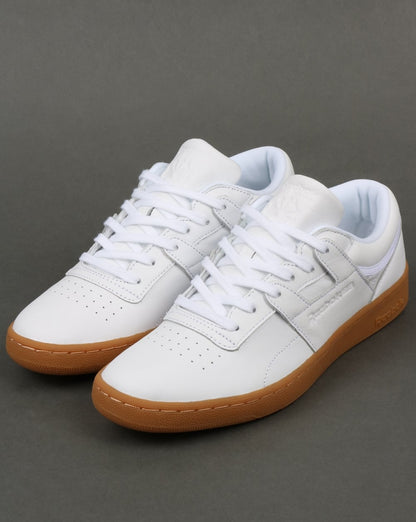 Reebok Club Workout Trainers White/Gum