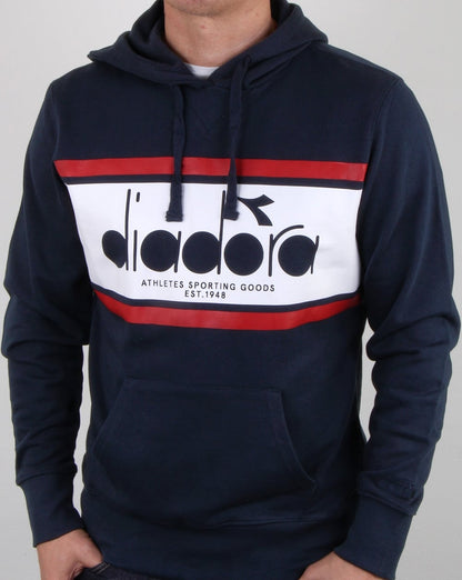 Diadora Spectra Hoody Blue Denim/White/Red