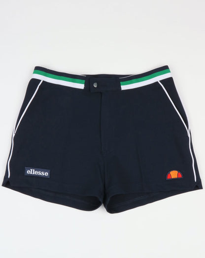 Ellesse Piped Tennis Style Shorts Navy