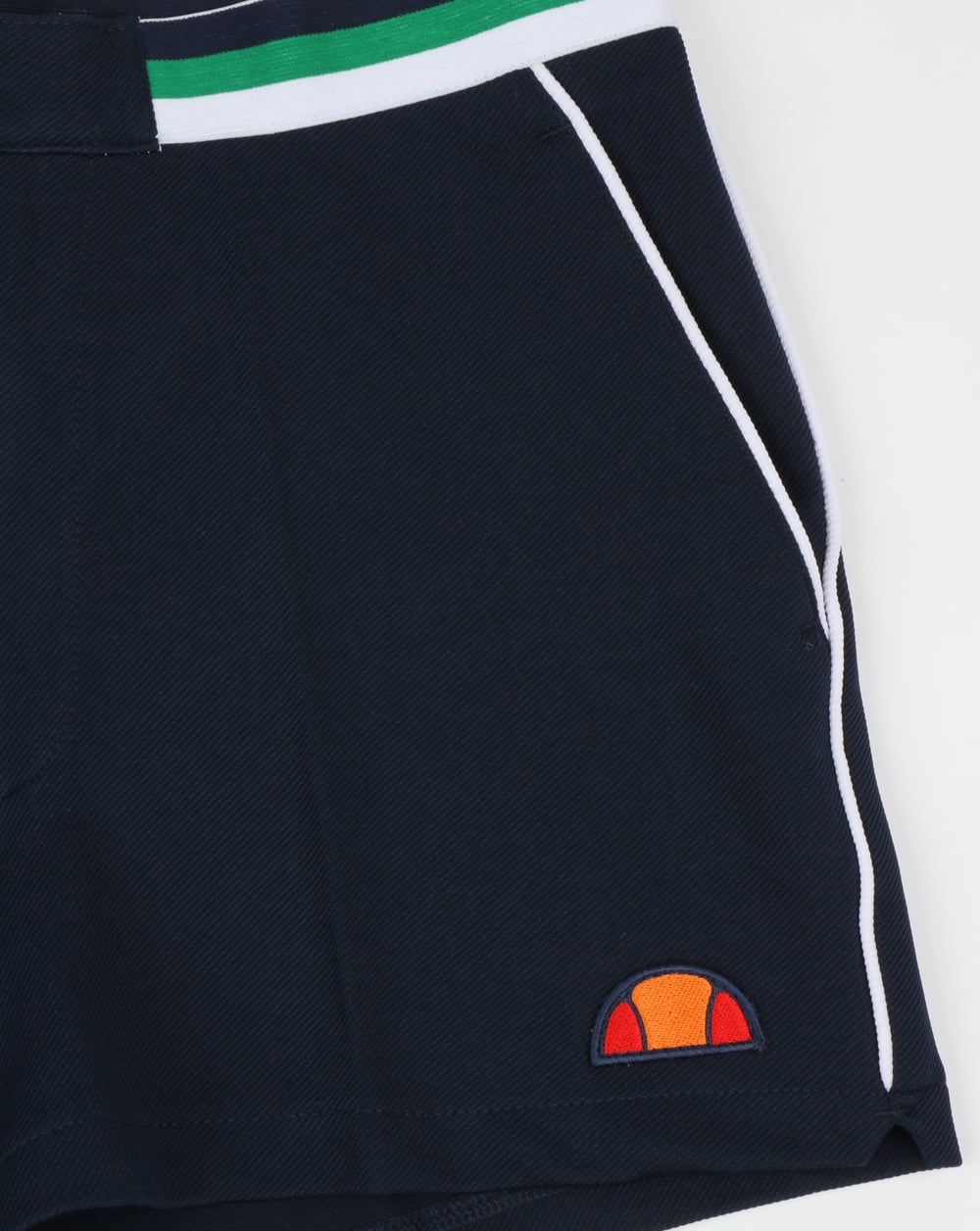 Ellesse Piped Tennis Style Shorts Navy