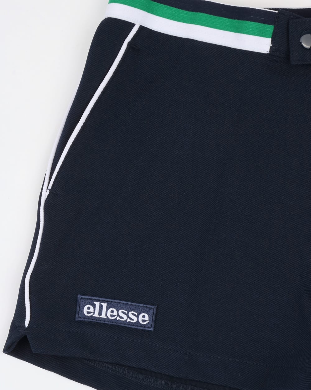 Ellesse Piped Tennis Style Shorts Navy