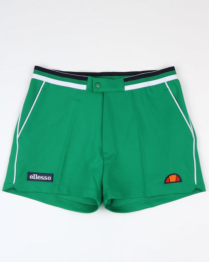 Ellesse Piped Tennis Style Shorts Green