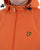 Lyle And Scott Zip Through Hooded Jacket Orange