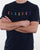 Ellesse Multi Colour Block Script T Shirt Navy