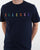 Ellesse Multi Colour Block Script T Shirt Navy