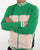 Fila Vintage Tiebreaker Track Top Gardenia/Green