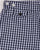 Luke Shorty Short Length Swim Shorts Navy/white Gingham