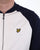 Lyle And Scott Bomber Sweatshirt Seashell White