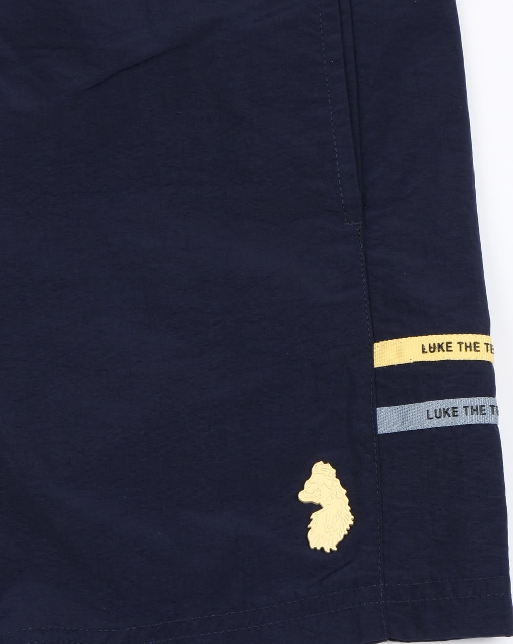 Luke Ragy Thigh Length Swim Shorts Navy