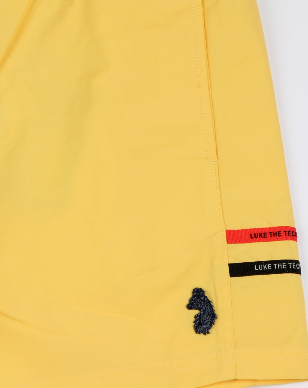 Luke Ragy Thigh Length Swim Shorts Lemon