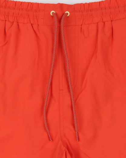 Luke Ragy Thigh Length Swim Shorts Coral