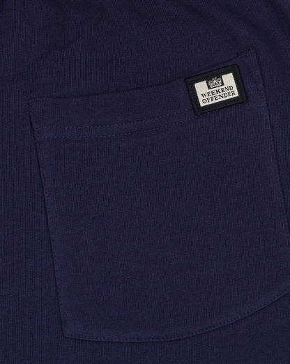 Weekend Offender Action Shorts French Navy