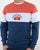 Ellesse Oriveto Sweatshirt Ensign Blue/White/Peach