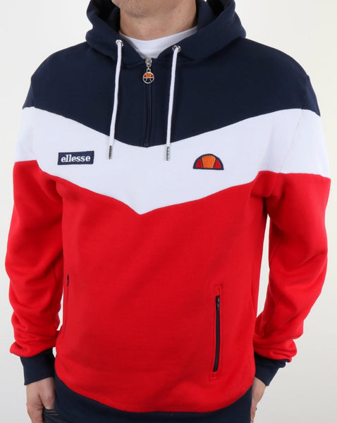 Ellesse Caserta Hoody Red/White/Navy