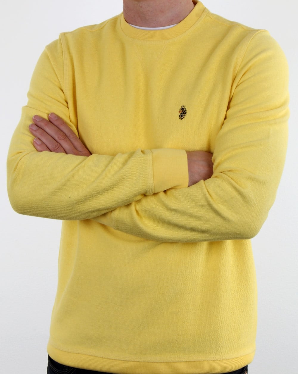 Luke Winner Crew Sweat Lemon