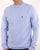 Luke Winner Crew Sweat Sky Blue