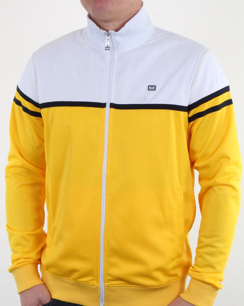 Weekend Offender Steinbeck Track Top Lemon