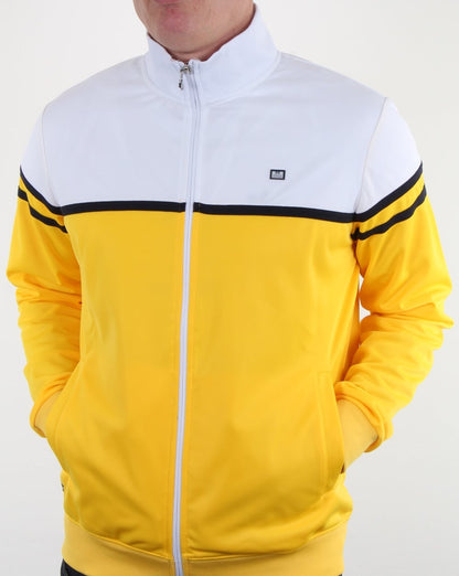 Weekend Offender Steinbeck Track Top Lemon