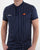 Ellesse Pin-Stripe Polo Shirt Navy