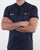 Ellesse Pin-Stripe Polo Shirt Navy