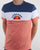 Ellesse Block T Shirt Peach/white/blue
