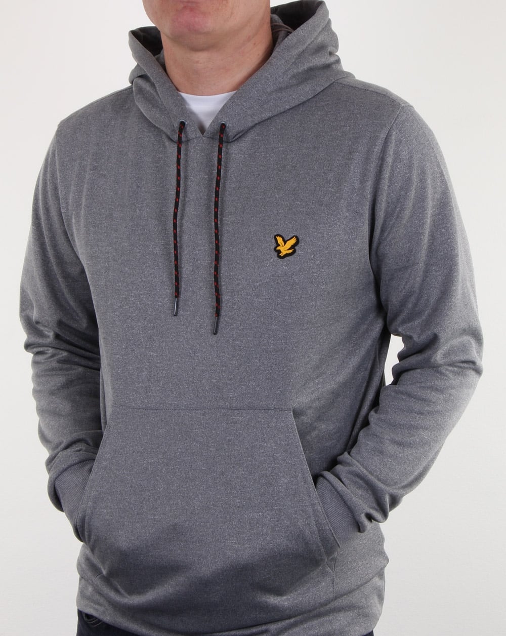 Lyle And Scott Fitness Haston Oth Top Mid Grey Marl