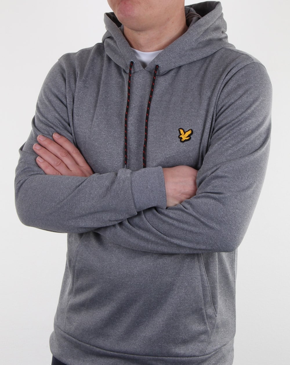 Lyle And Scott Fitness Haston Oth Top Mid Grey Marl