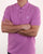 Ma.strum Pique Icon Polo Shirt Mauve
