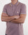 Pretty Green Bassline Polo Shirt Dusty Pink