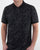 Pretty Green Ranson Paisley Polo Shirt Black Paisley