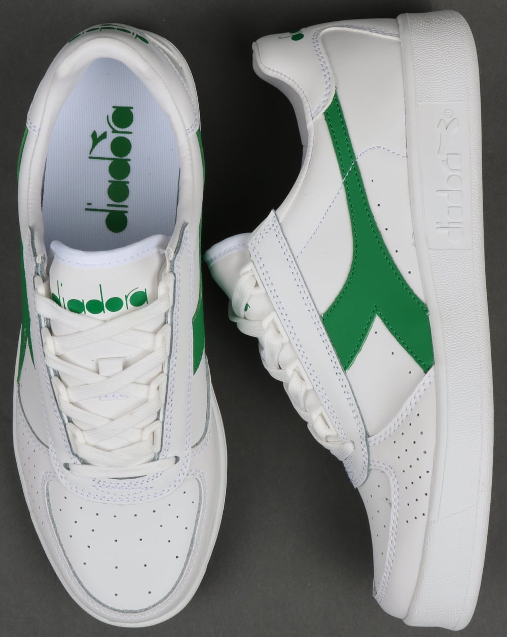 Diadora B. Elite Trainers White/White/Green