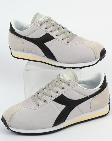 Diadora Sirio Trainers Light Grey/Black