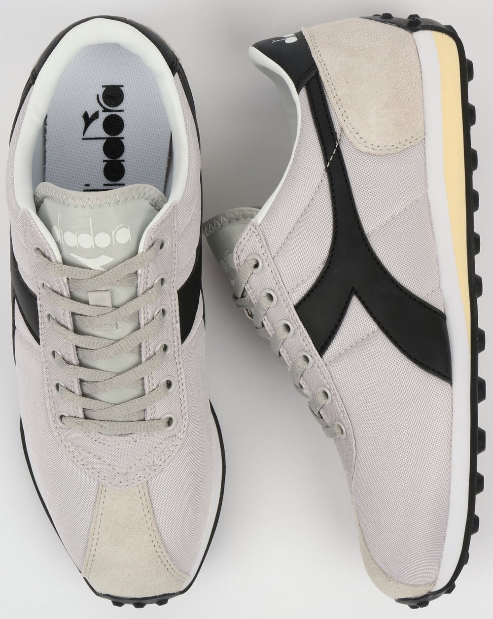 Diadora Sirio Trainers Light Grey/Black