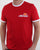 Ellesse Ringer T Shirt True Red