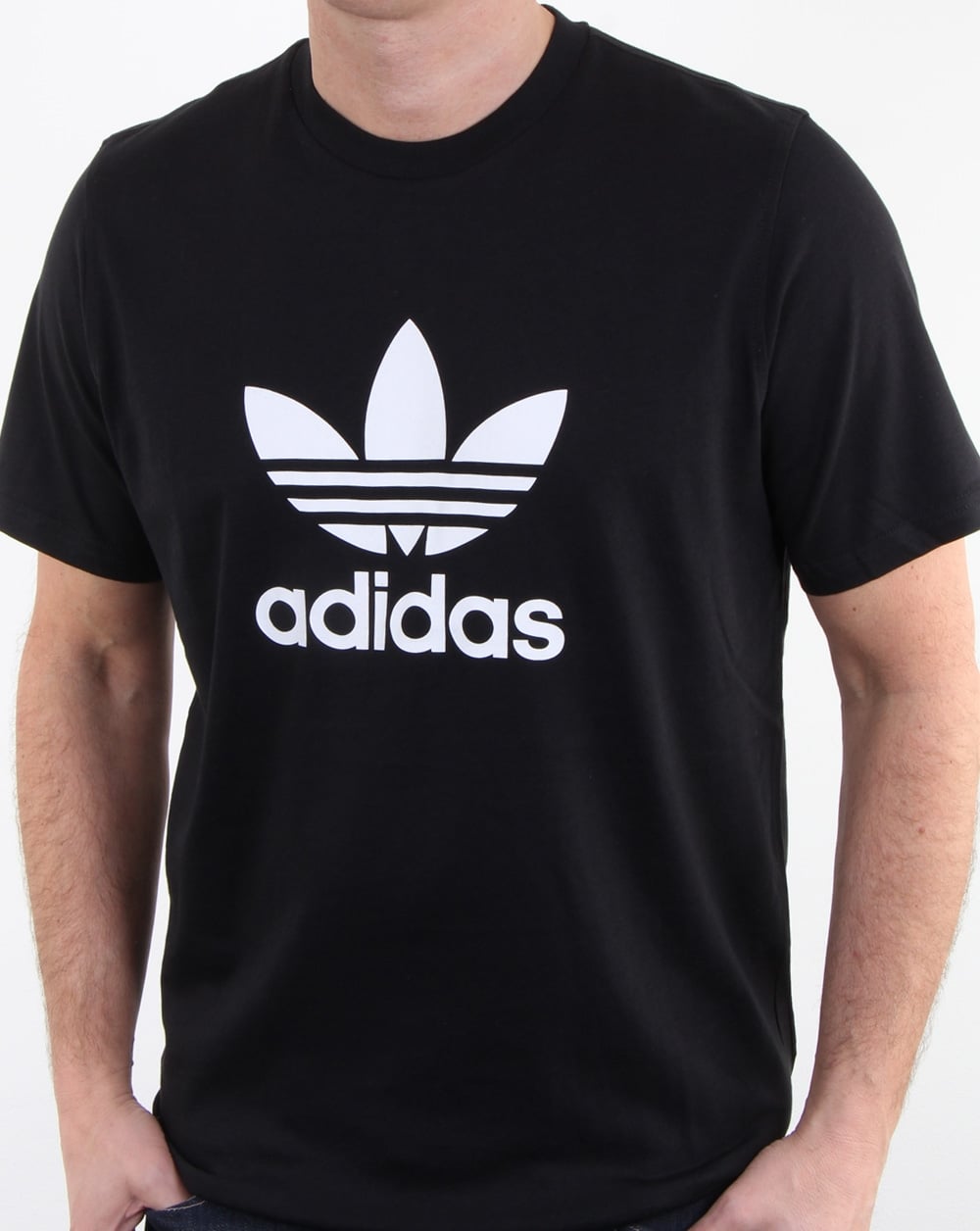 Adidas Originals Trefoil T Shirt Black