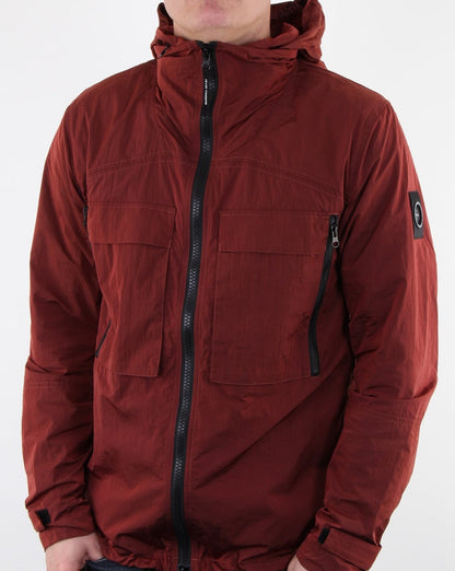 Marshall Artist Liquid Over Shirt Burnt Orange