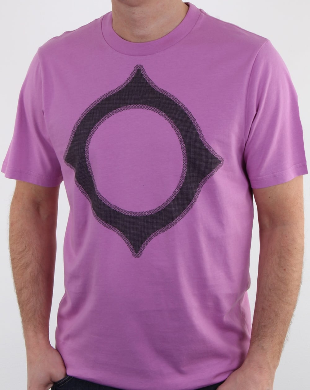 Ma.strum Pixelated Icon T Shirt Mauve
