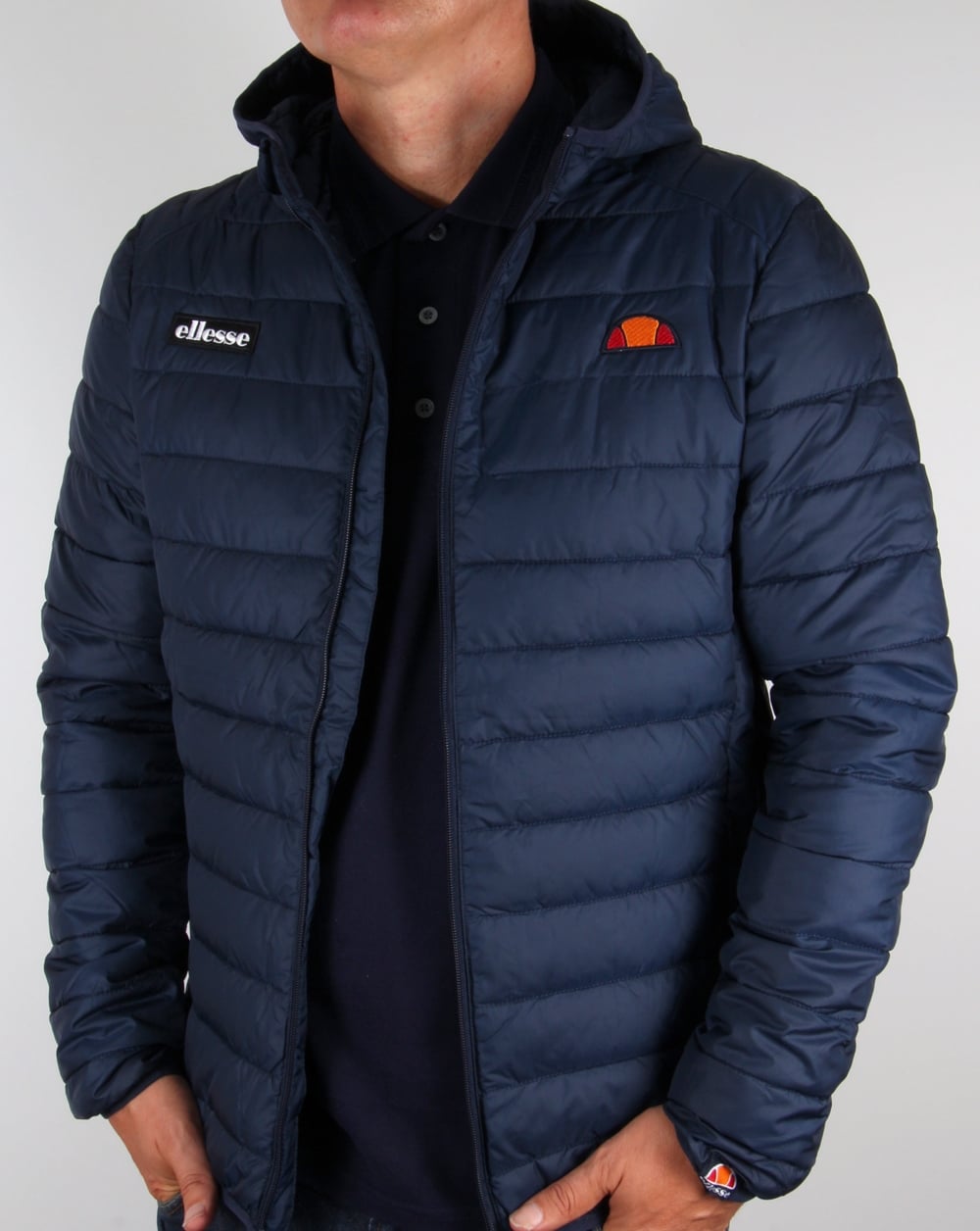 Ellesse Padded Jacket Navy Blue