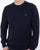 Gant Stretch Lightweight Cotton Jumper Evening Blue