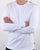 Aquascutum Southport Long Sleeve T Shirt White