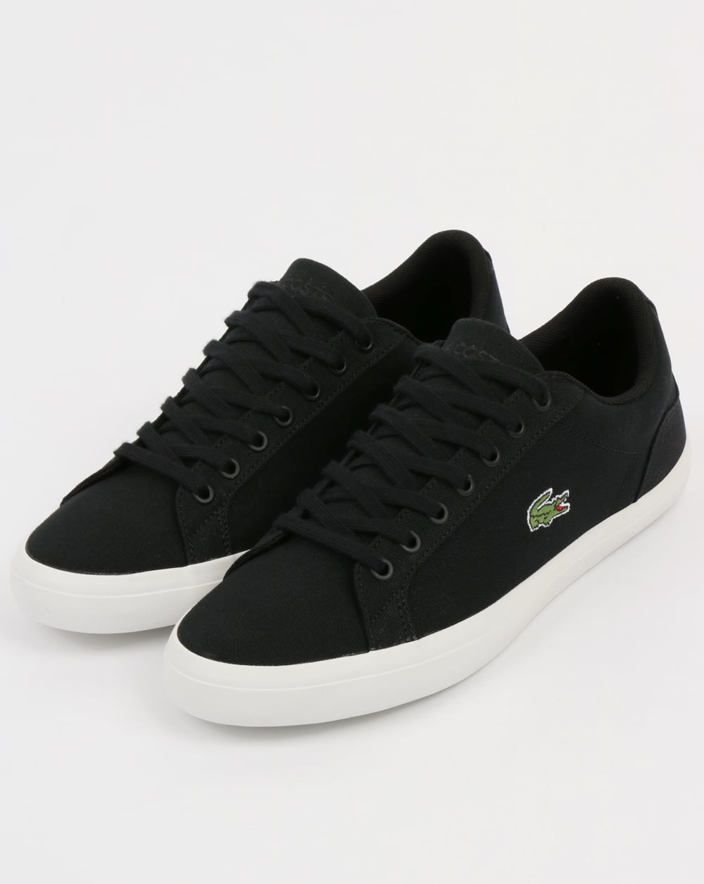 Lacoste Footwear Lerond Canvas Trainers Black