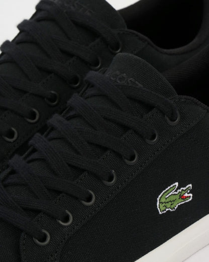 Lacoste Footwear Lerond Canvas Trainers Black